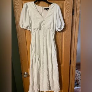 Lulus Midi Dress with Pockets